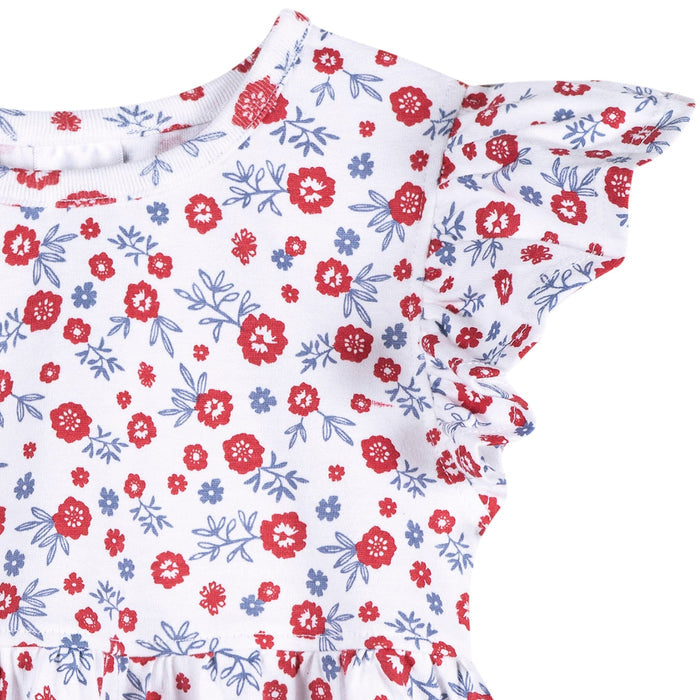 3-Piece Infant & Toddler Girls Usa T-Shirts & Shorts Outfits & Sets Gerber®