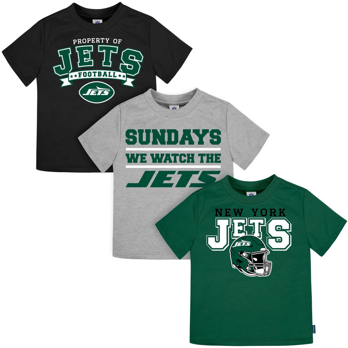 3-Piece Infant & Toddler Neutral New York Jets T-Shirts NFL NFL