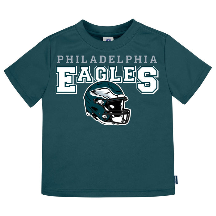 3-Piece Infant & Toddler Neutral Philidelphia Eagles T-Shirts Tops NFL