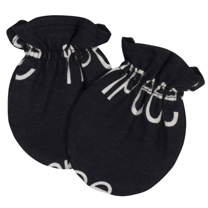 4-Pack Baby Boys Badger Organic Mittens-Gerber Childrenswear