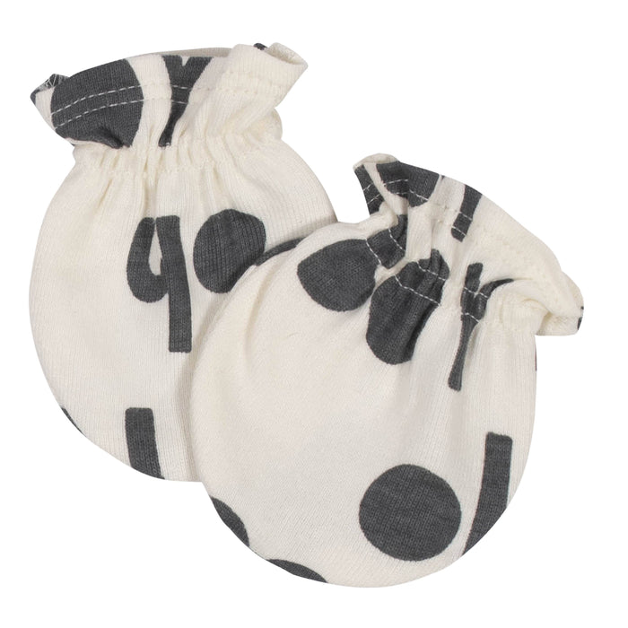 4-Pack Baby Boys Bicycle Organic Mittens-Gerber Childrenswear