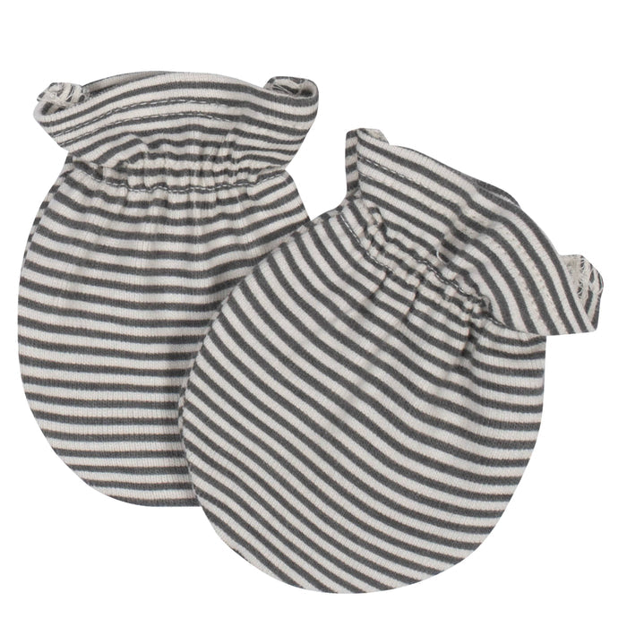 4-Pack Baby Boys Bicycle Organic Mittens-Gerber Childrenswear
