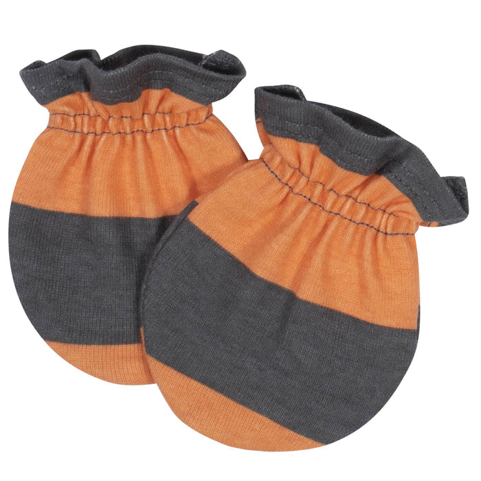 4-Pack Baby Boys Bicycle Organic Mittens-Gerber Childrenswear