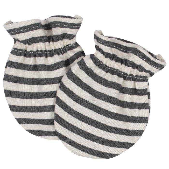 4-Pack Baby Boys Bicycle Organic Mittens-Gerber Childrenswear
