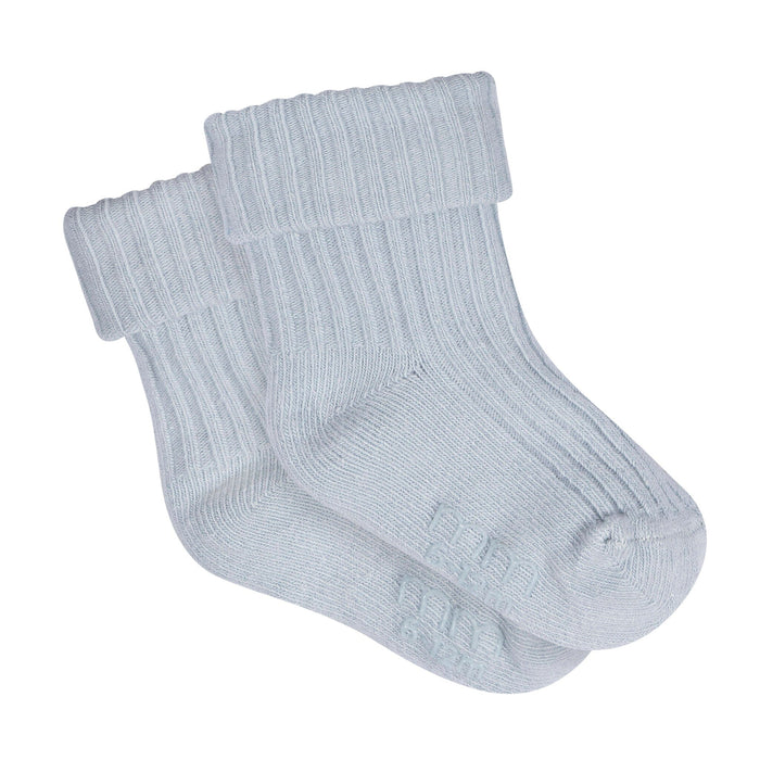 4-Pack Baby Boys Blue Rolled Cuff Ribbed Socks socks modern moments™ by Gerber®