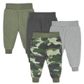 4-Pack Baby Boys Camo Microfleece Pants-Gerber Childrenswear