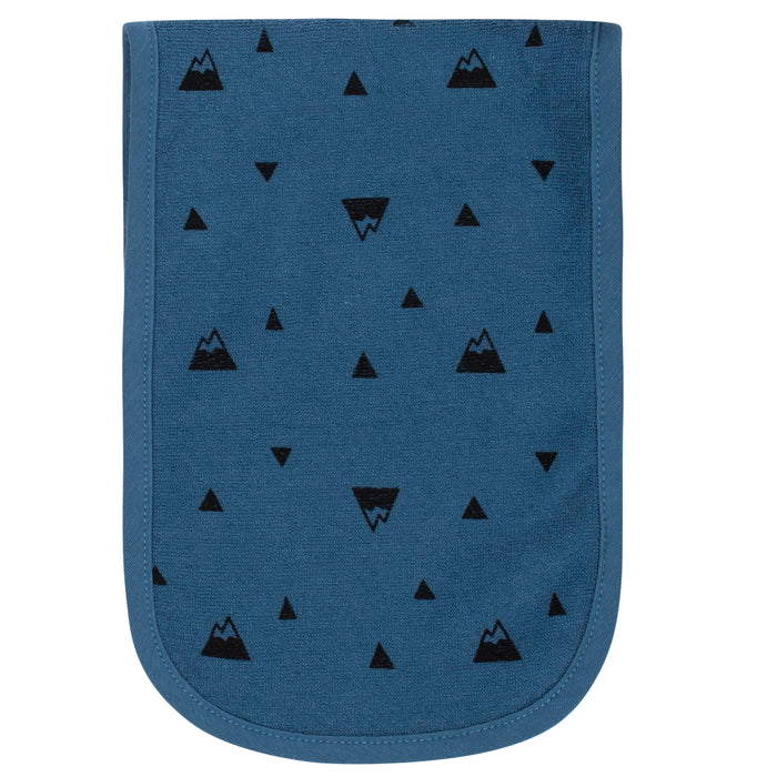 4-Pack Baby Boys Comfy Stretch Badger Burp Cloths-Gerber Childrenswear