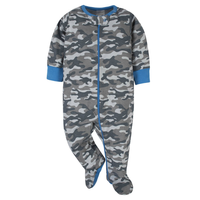 4-Pack Baby Boys Dino Sleep N' Plays-Gerber Childrenswear