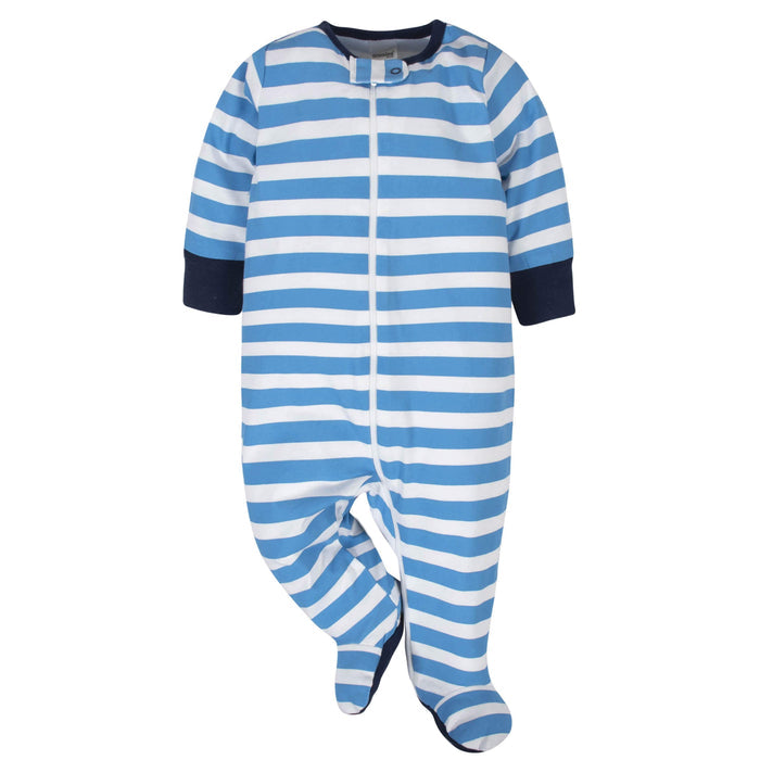 4-Pack Baby Boys Dino Sleep N' Plays-Gerber Childrenswear