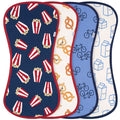 4-Piece Baby Boys Movie Burpcloth bibs Gerber®