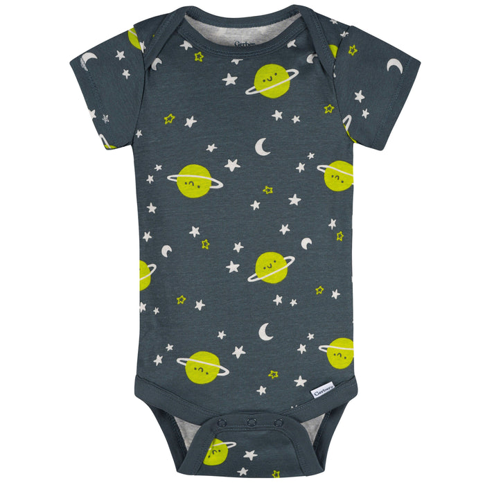 4-Pack Baby Boys Space Animals Onesies® Bodysuits and Sleep 'N Play outfits Gerber®