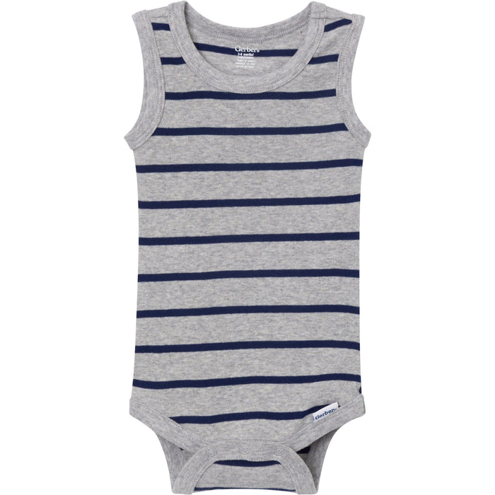 4-Pack Baby Boys Stars & Stripes Sleeveless Bodysuits onesies Gerber®