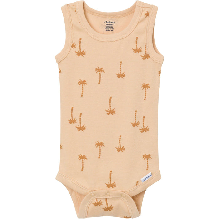 4-Pack Baby Boys Surfer Dude Sleeveless Bodysuits onesies Gerber®