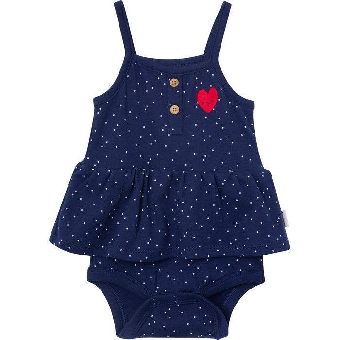 4-Pack Baby Girls Americana Sleeveless Bodysuits onesies Gerber®