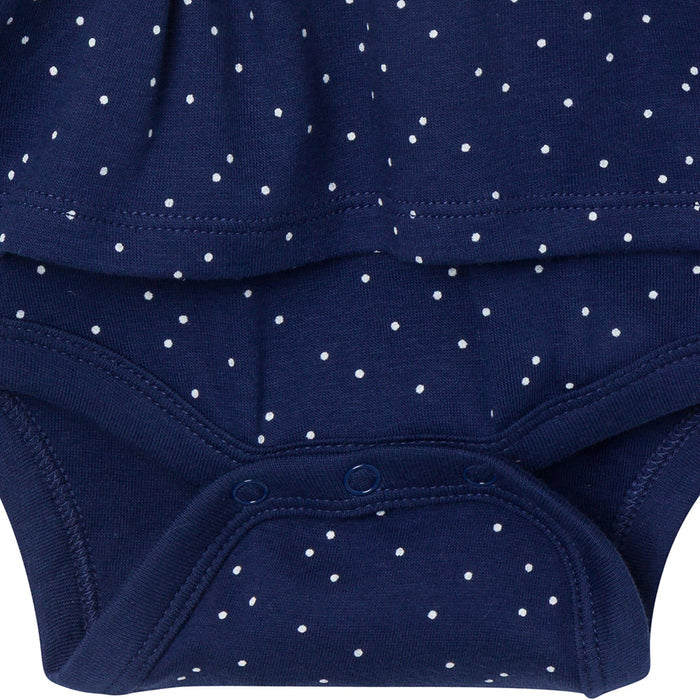4-Pack Baby Girls Americana Sleeveless Bodysuits onesies Gerber®