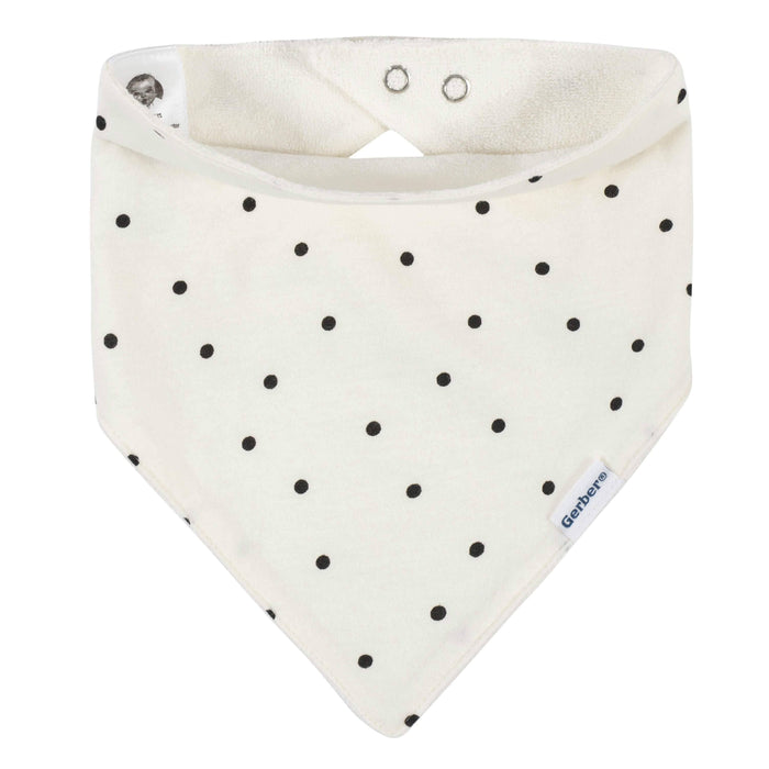 4-Pack Baby Girls Bunny Ballerina Bandana Bibs-Gerber Childrenswear