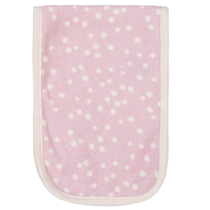 4-Pack Baby Girls Comfy Stretch Ducklings Burp Cloths-Gerber Childrenswear