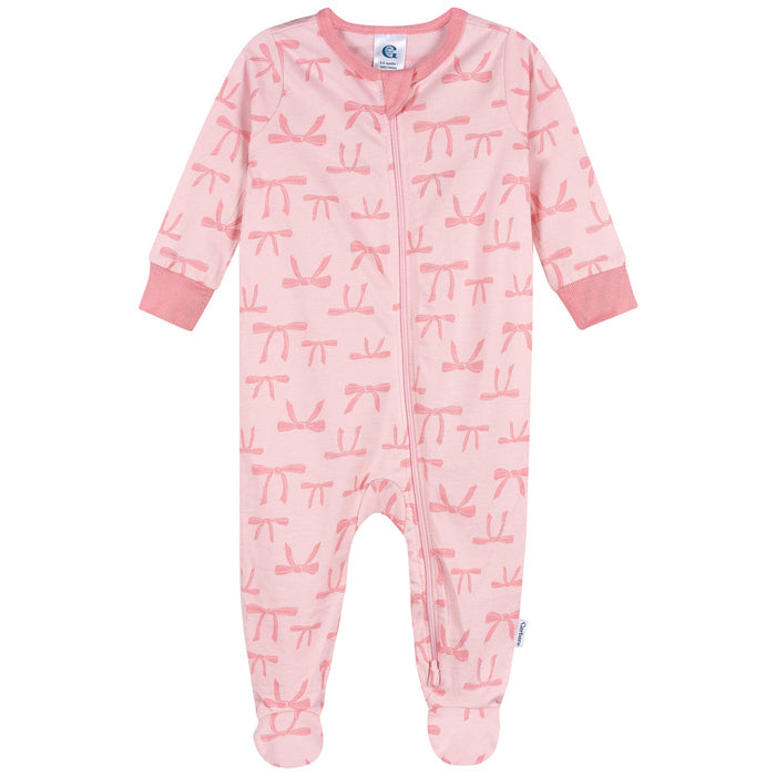 4-Pack Baby Girls Hearts & Dreams Onesies® Bodysuits and Sleep 'N Play outfits Gerber®