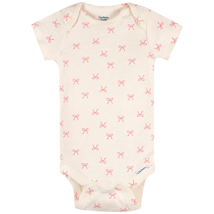 4-Pack Baby Girls Hearts & Dreams Onesies® Bodysuits and Sleep 'N Play outfits Gerber®