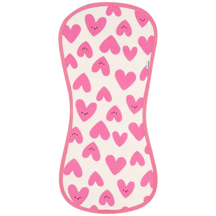 4-Piece Baby Girls Pink/Purple Burpcloth bibs Gerber®