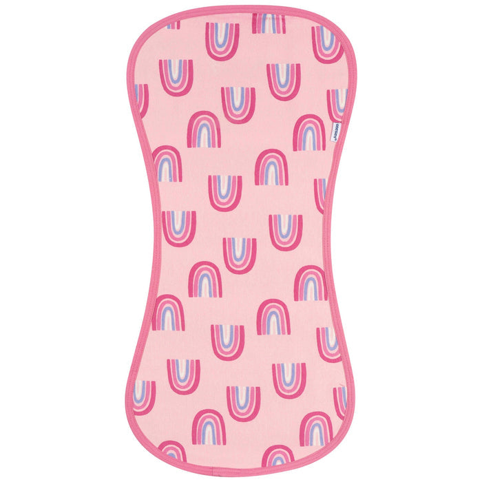 4-Piece Baby Girls Pink/Purple Burpcloth bibs Gerber®