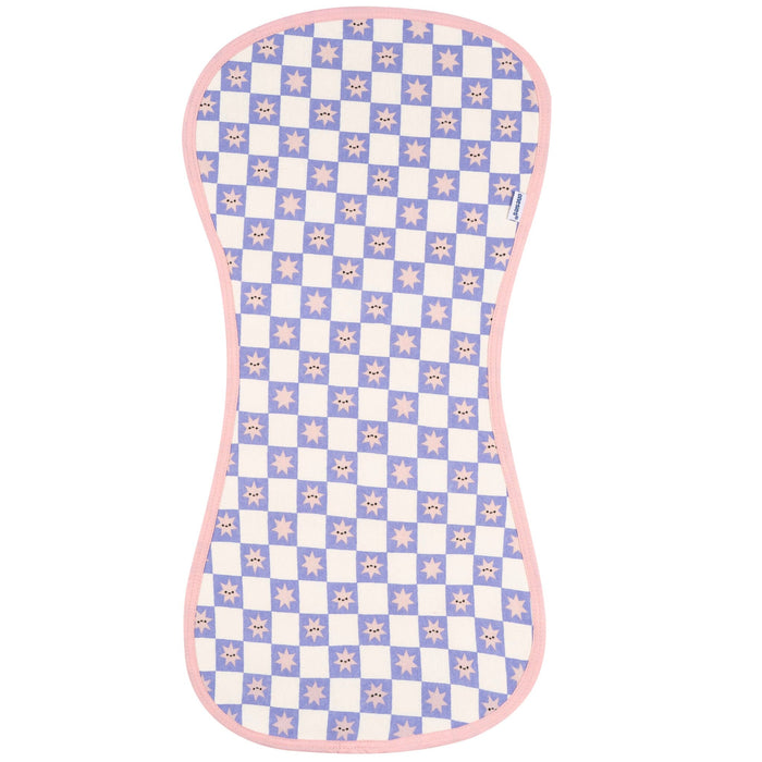 4-Piece Baby Girls Pink/Purple Burpcloth bibs Gerber®
