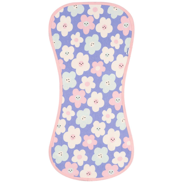 4-Piece Baby Girls Pink/Purple Burpcloth bibs Gerber®