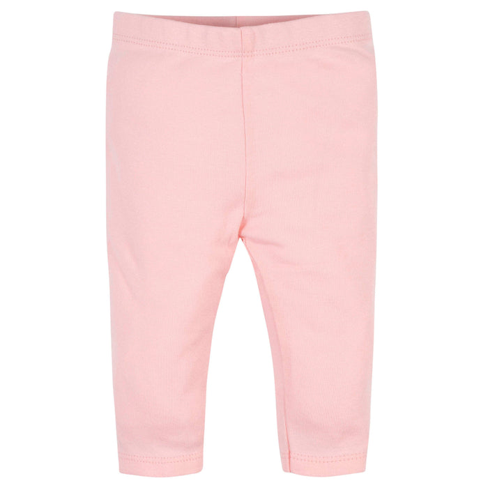 4-Pack Baby Girls Love You Organic Pants