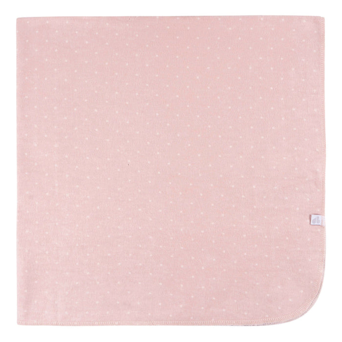 4-Pack Baby Girls Pink Cotton Flannel Blanket Blankets Gerber®