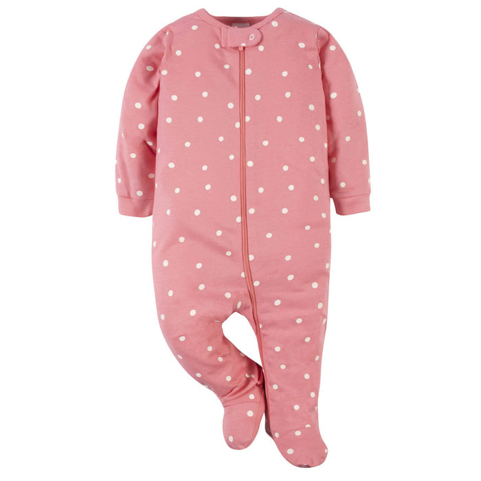 4-Pack Baby Girls Princess Sleep 'n Plays-Gerber Childrenswear
