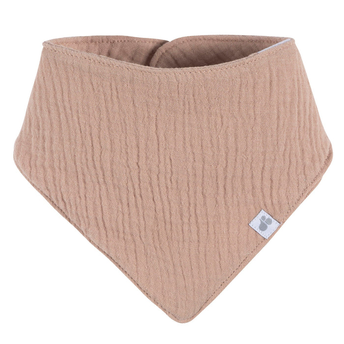 4-Pack Baby Neutral Brown Multi Bandana Bib bibs Just Born®