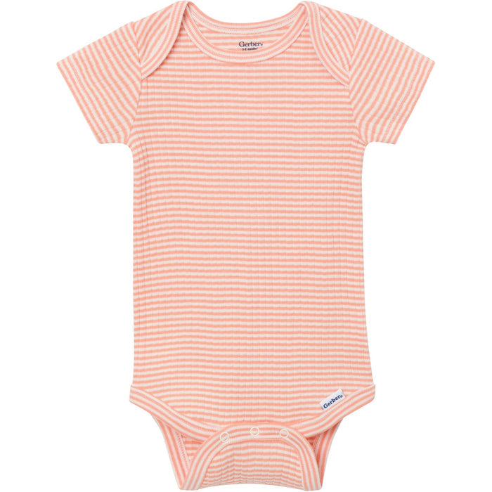 4-Pack Baby Neutral Fruit Picking Short Sleeve Bodysuits onesies Gerber®