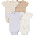 4-Pack Baby Neutral Sunny Day Kites Short Sleeve Bodysuits onesies Gerber®