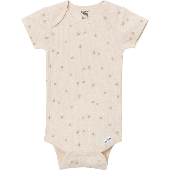 4-Pack Baby Neutral Sunny Day Kites Short Sleeve Bodysuits onesies Gerber®