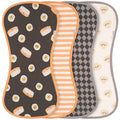 4-Piece Baby Neutral Sushi Burpcloth bibs Gerber®
