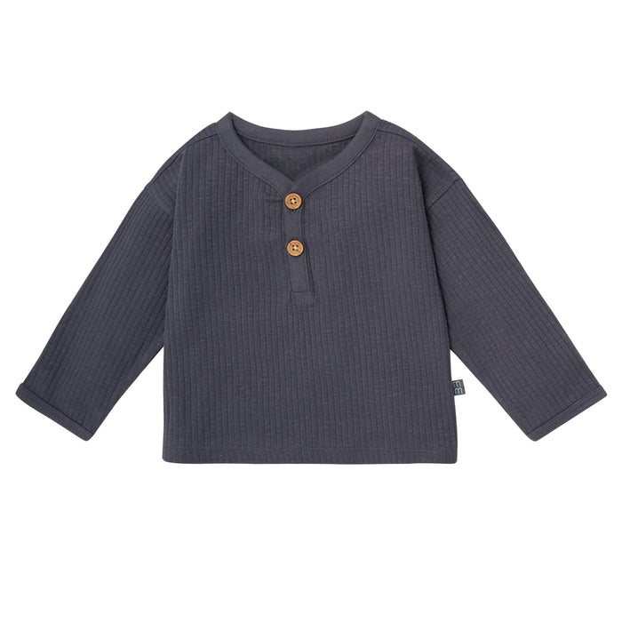 4-Piece Baby Boys Olive and Gray Henley Top With Pants Outfits & Sets Gerber®