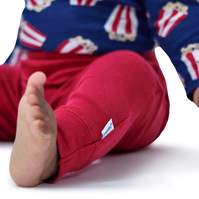 4-Piece Baby Boys Best Popcorn Day Onesies® Bodysuits and Pants outfits Onesies® Brand