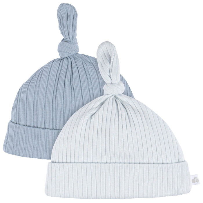 4-Piece Baby Boys Blue Hat and Mitten Set Accessories Gerber®