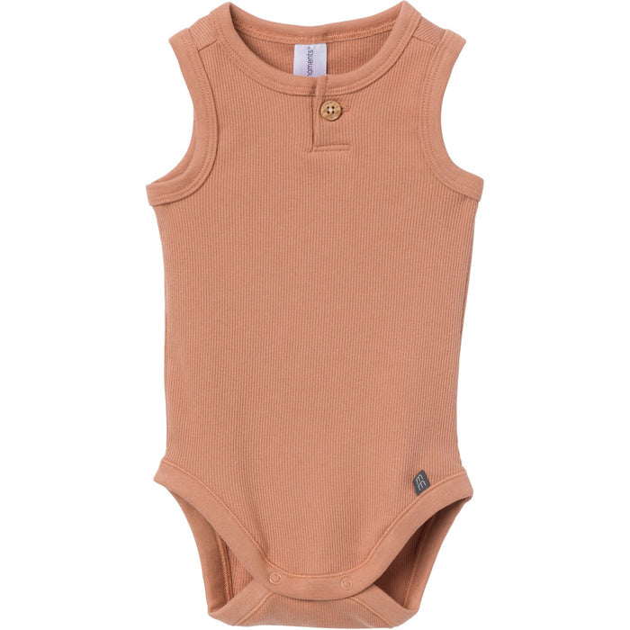 4-Piece Baby Boys Brown/ Med Grey Heather Bodysuit and Short Set Outfits & Sets Modern Moments™ by Gerber®