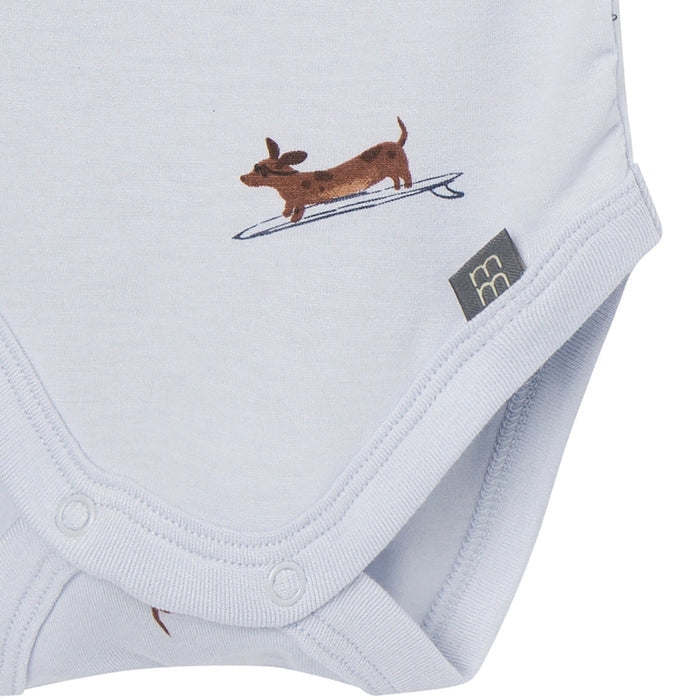 4-Piece Baby Boys Dachshund Surf Bodysuit and Pant Outfits & Sets Modern Moments™ by Gerber®