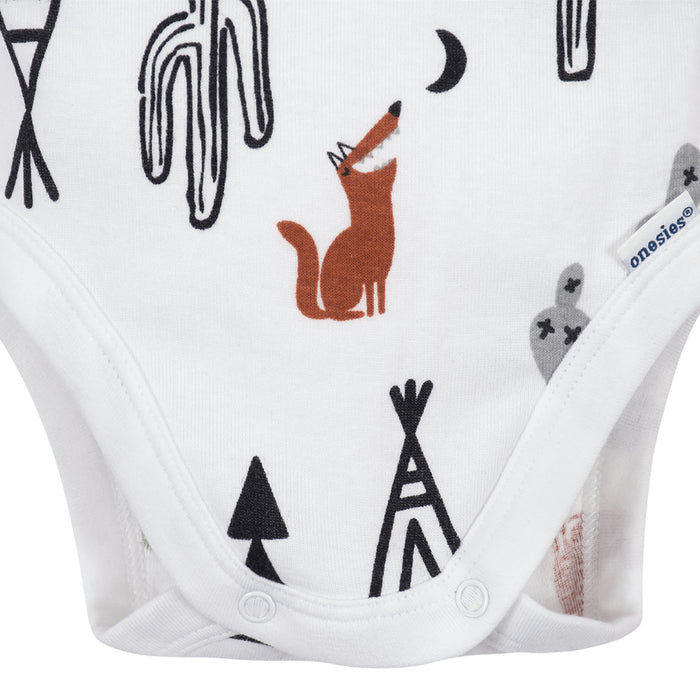 4-Piece Baby Boys Desert Organic Onesies® Bodysuits & Shorts