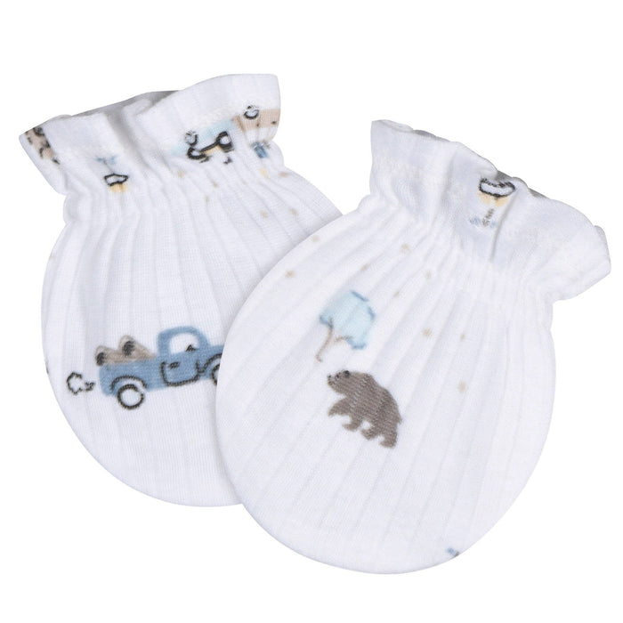 4-Piece Baby Boys Road Trip Cap and Mitten Set Accessories Gerber®