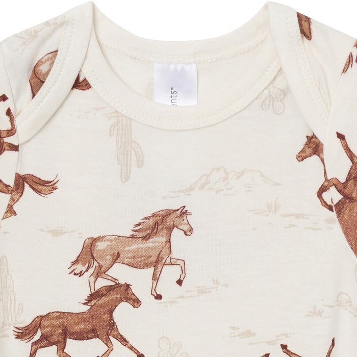 4-Piece Baby Boys Wild Horses Bodysuit and Pant Outfits & Sets Modern Moments™ by Gerber®