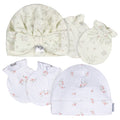 4-Piece Baby Girls Deer Cap and Mitten Set Accessories Gerber®