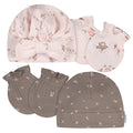 4-Piece Baby Girls Garden Cap and Mitten Set Accessories Gerber®