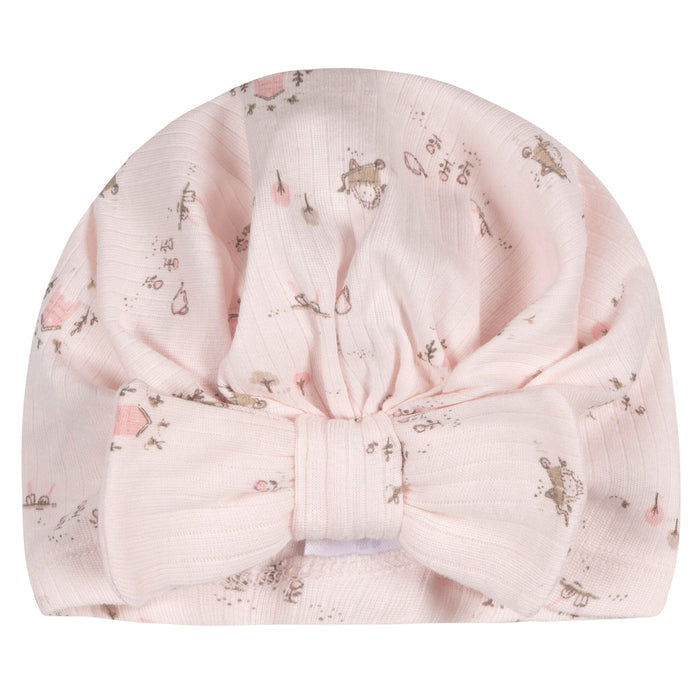 4-Piece Baby Girls Garden Cap and Mitten Set Accessories Gerber®