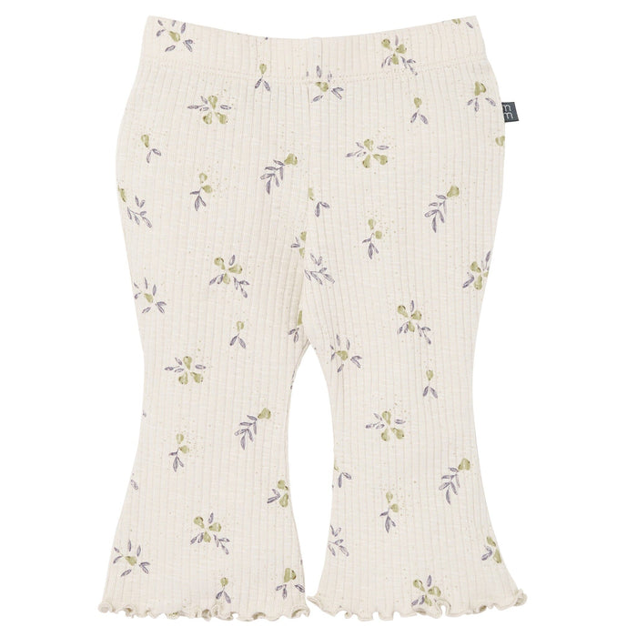 4-Piece Baby Girls Gray Henley Ruffle Top With Pants Outfits & Sets Gerber®