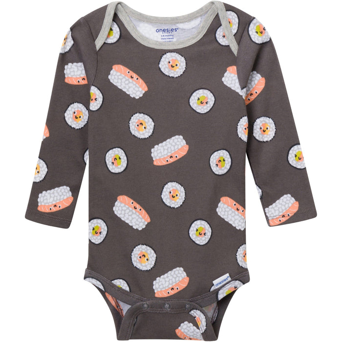 4-Piece Baby Neutral Miso Happy Onesies® Bodysuits and Pants outfits Gerber®