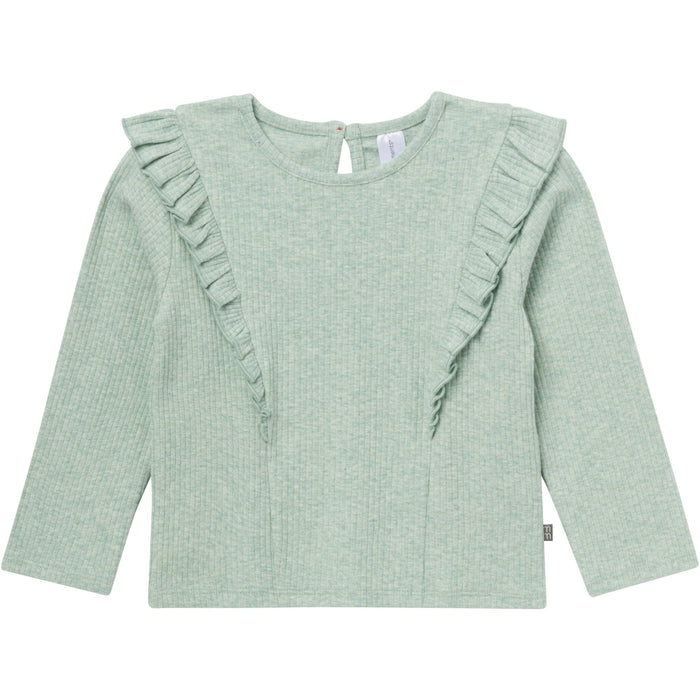4-Piece Baby Girls Blue and Green Ruffle Top and Legging Set Outfits & Sets Modern Moments™ by Gerber®