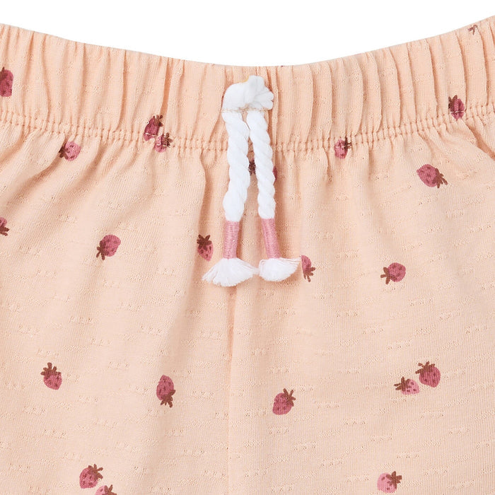 4-Piece Baby Girls Rose Elegance Bisque Tank Top & Shorts Outfits & Sets Modern Moments™ by Gerber®
